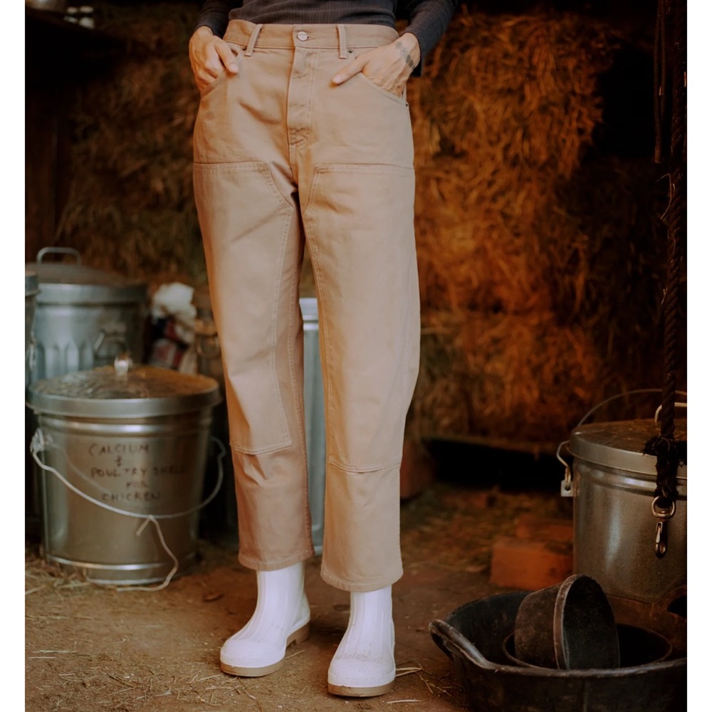 Rudy Jude Utility Jeans.  Bark, Size 2